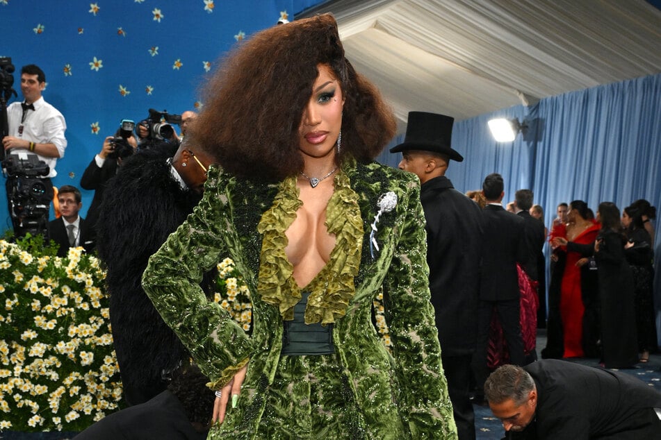 Cardi B hit back at fans who accused her of being "drunk" at the Met Gala.