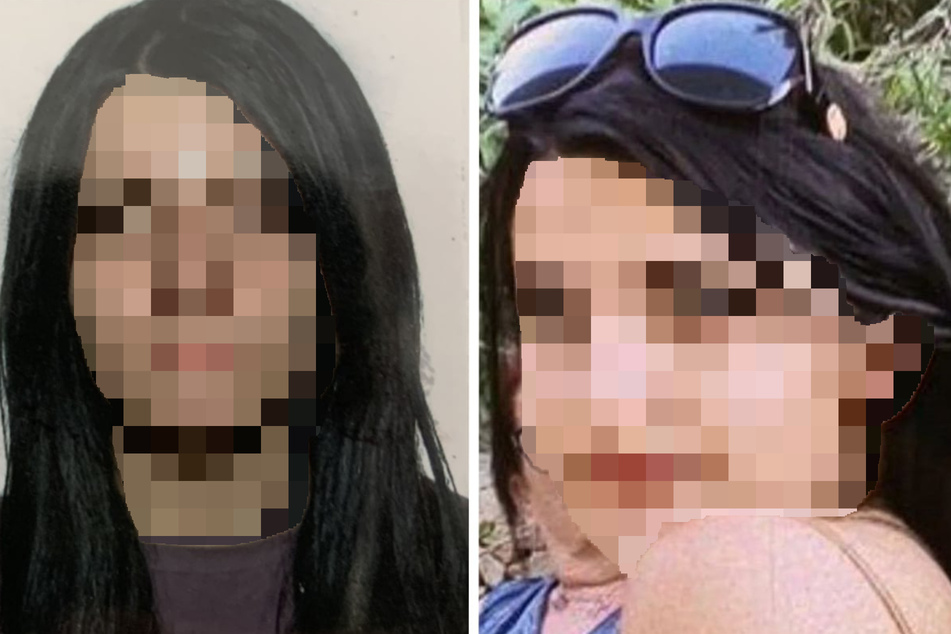 Die Polizei suchte mit zwei Bildern nach der 15-Jährigen.