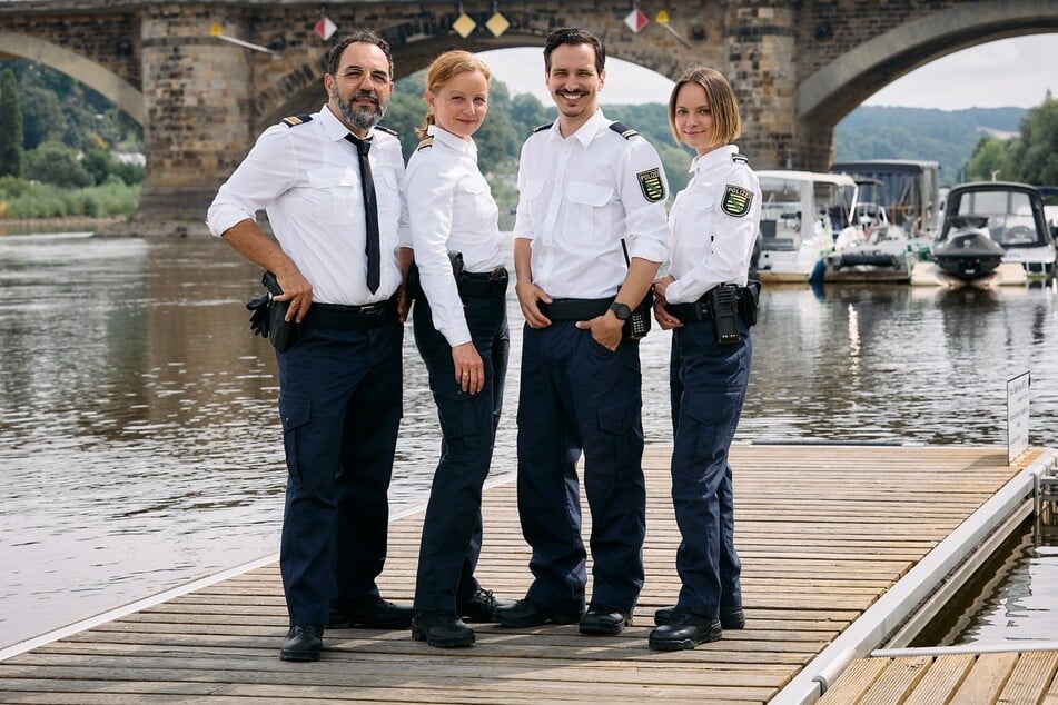 Sami Fares, Maike Junghans, Moritz Krätschmer und Jana Macourek (v.l.n.r.) erwarten in der zweiten Staffel neue Herausforderungen.