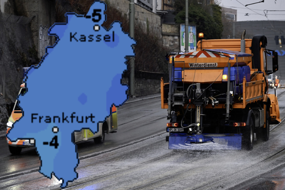 Der Winter kommt zurück nach Hessen: Gefahr durch Straßenglätte!