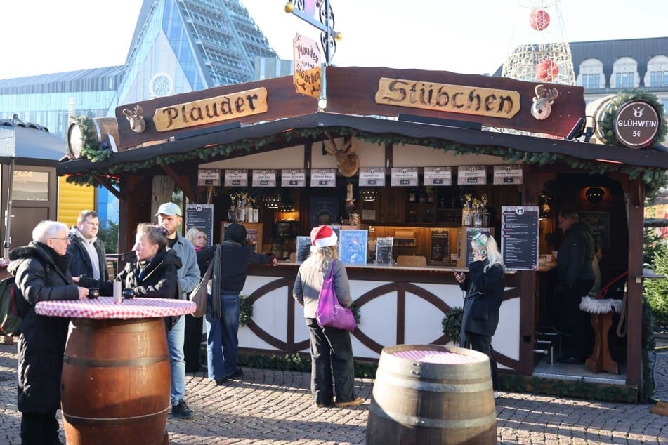 Das "Plauderstübchen" auf dem Augustusplatz veranstaltet am kommenden Mittwoch ein Charity-Event für den Verein Haus Leben.