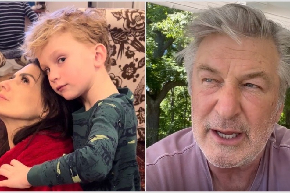 Too soon? Alec Baldwin's (r.) Instagram post (l.) caption caused major backlash from fans.