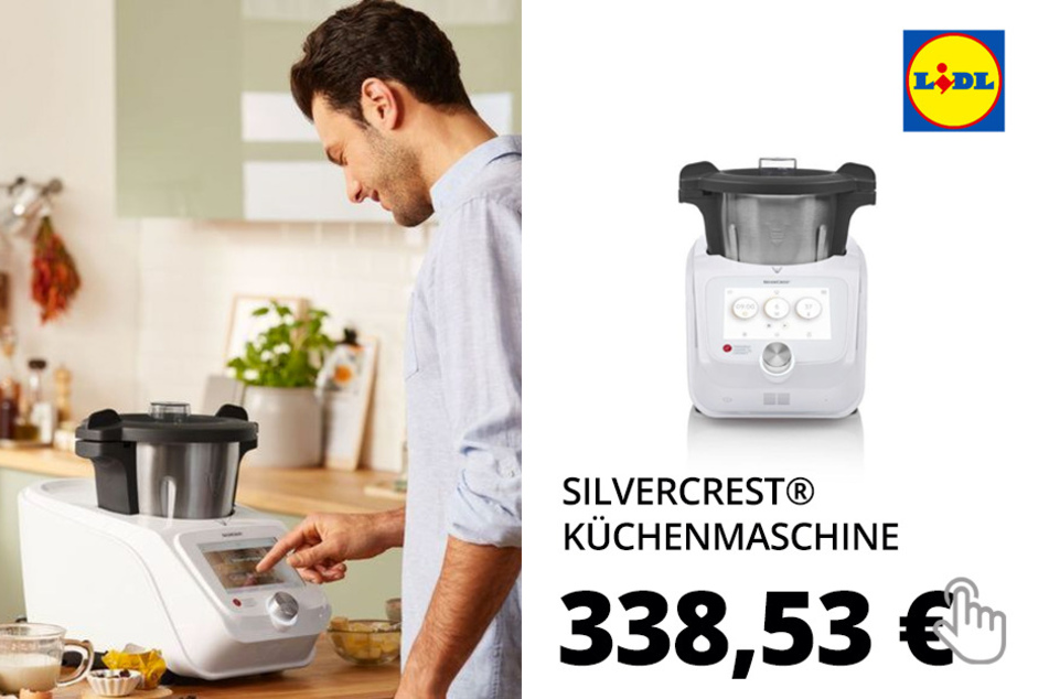 SILVERCREST® Küchenmaschine Monsieur Cuisine Connect SKMC 1200