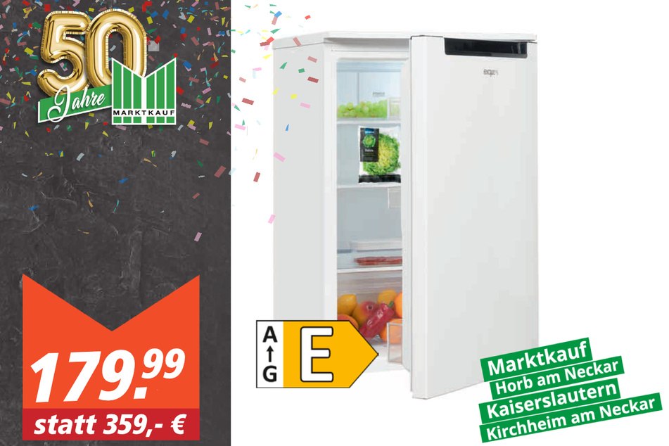 Exquisit Kühlschrank KS15-V-040E
für 179,99 Euro