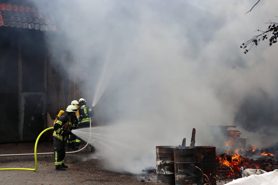 Die Feuerwehren konnten den Brand löschen.