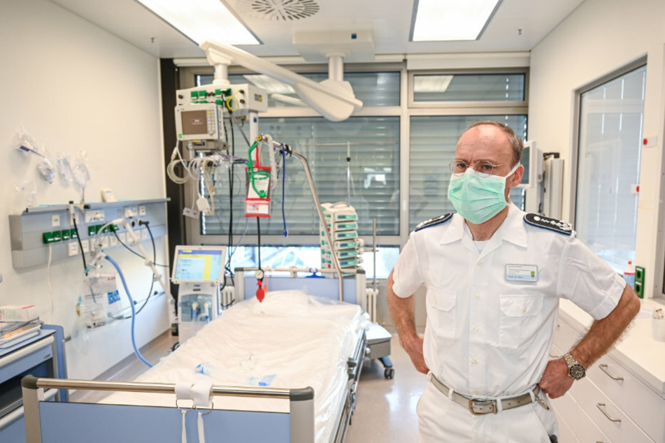 Colonel Professor Matthias Helm explains how the Army Hospital in Ulm is preparing to take in coronavirus patients.