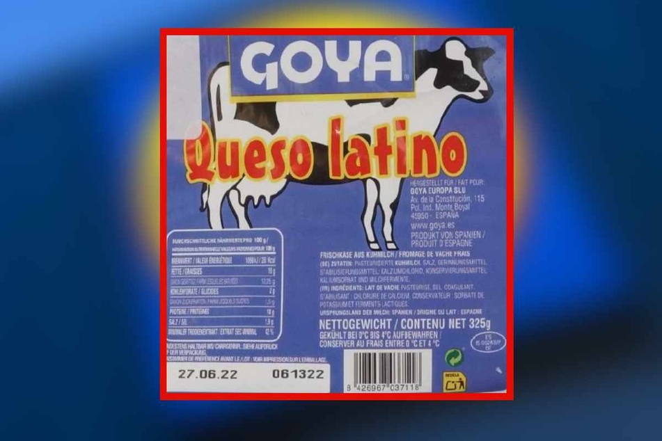 Um dieses Produkt geht's: der bei Lidl verkaufte Frischkäse "Goya Queso latino".