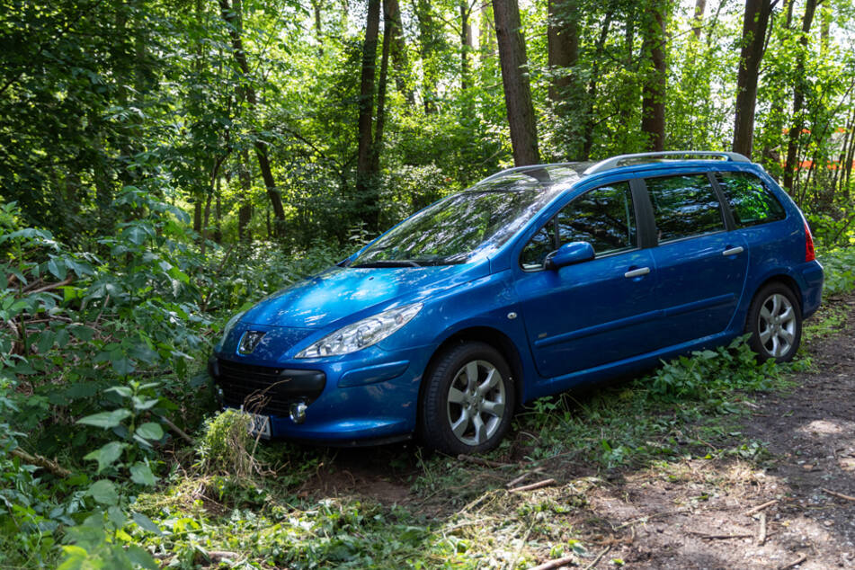 Weil sie ihre Notdurft verrichten wollte, kam eine Frau durch ihr Auto in eine sehr prikäre Situation.