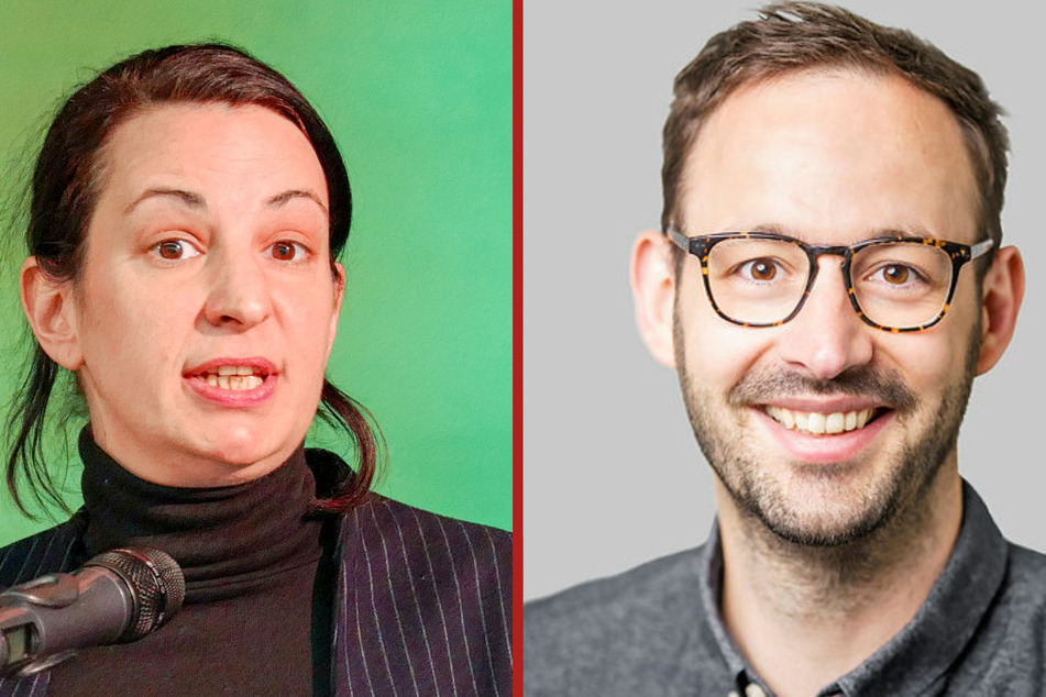 Das Partei-Büro der Grünen-Landtagsabgeordneten Christin Melcher (37) und Dr. Daniel Gerber (35) wurde von Aktivisten beschmiert.