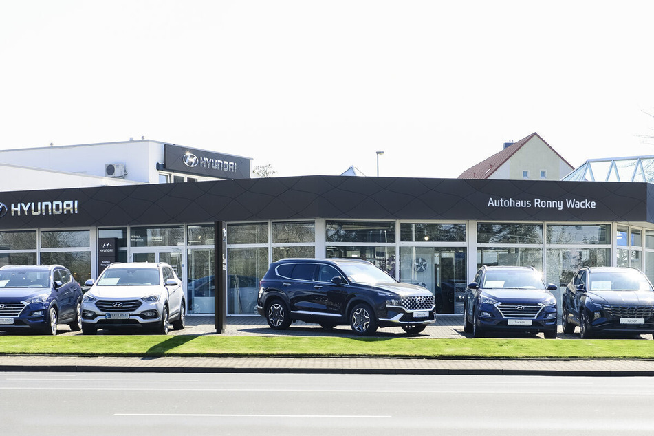 Autohaus Ronny Wacke in Oschatz auf der Dresdener Straße 50.
