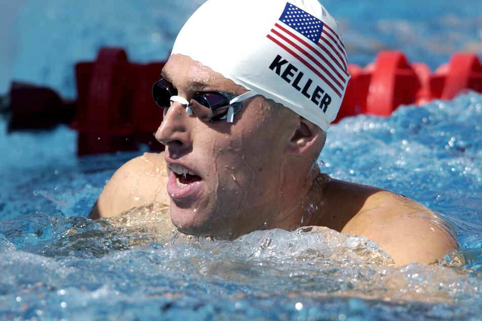 Klete Keller was recognized wearing his US Olympic team jacket during the Capitol riot (archive image).