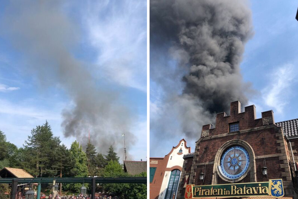Feuer im Europa-Park Rust: Drei Feuerwehrleute verletzt - Ursprung der Flammen entdeckt!