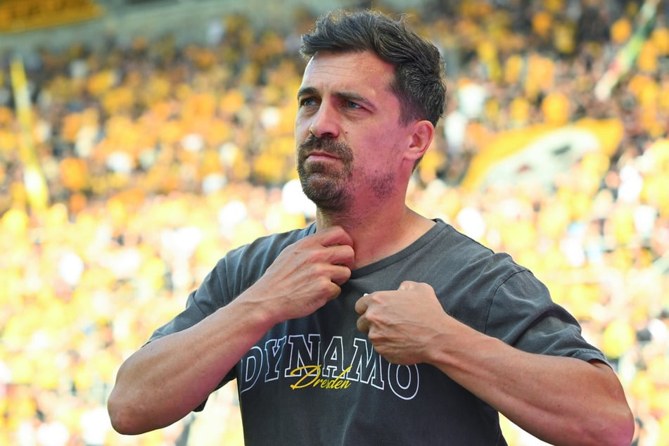 Dynamo-Chefcoach Thomas Stamm (42) ist mit seiner Mannschaft in Münster gefordert.