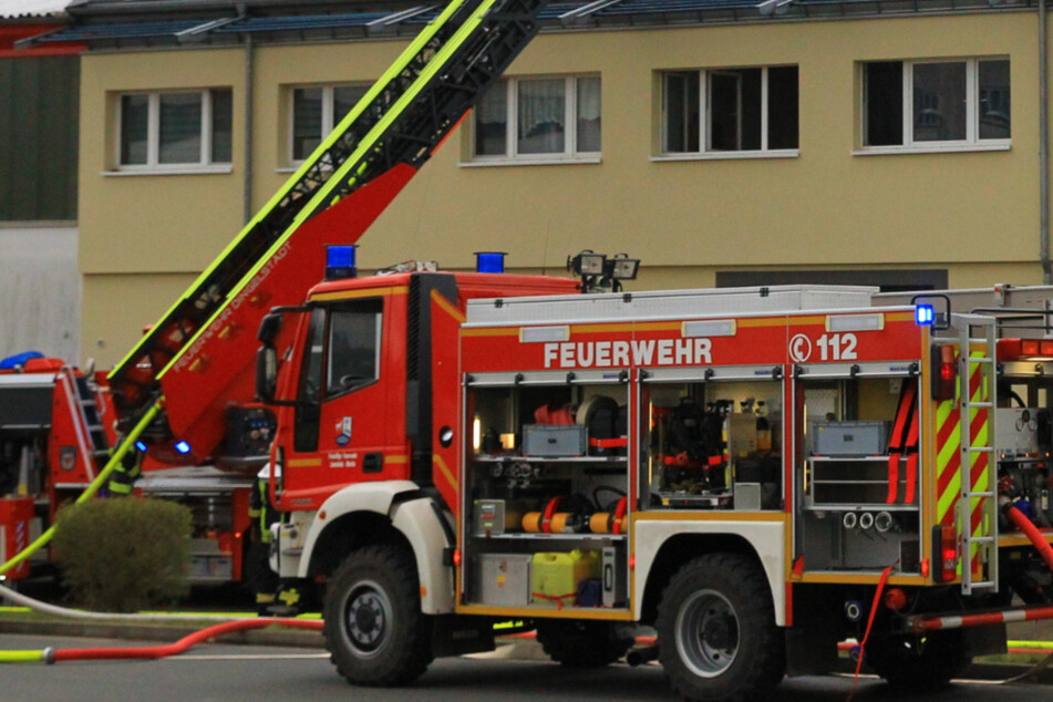 Brand in Nordthüringen: Bewohner in Notunterkünfte gebracht