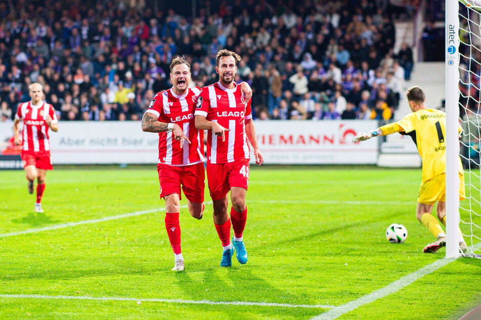 Mit Cottbus rockte Pronichev auch die 3. Liga. Genauso wie Mitspieler Timmy Thiele (35, l.) ist er aktuell ohne Klub.