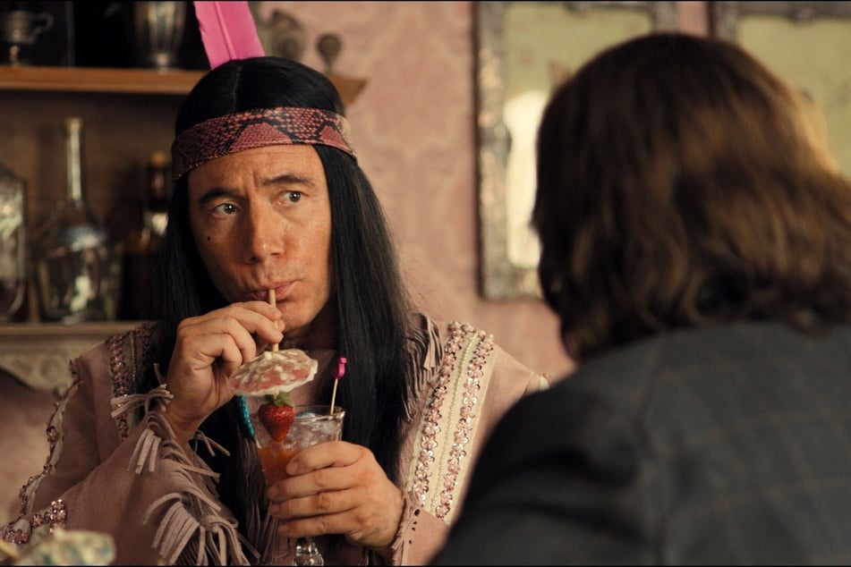 Michael Bully Herbig als Abahachi in einer Szene aus dem Film "Das Kanu des Manitu".