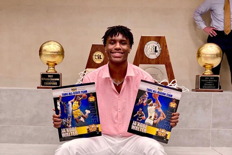 Ja'Kobe Walter concluded a successful basketball season with awards and honors.