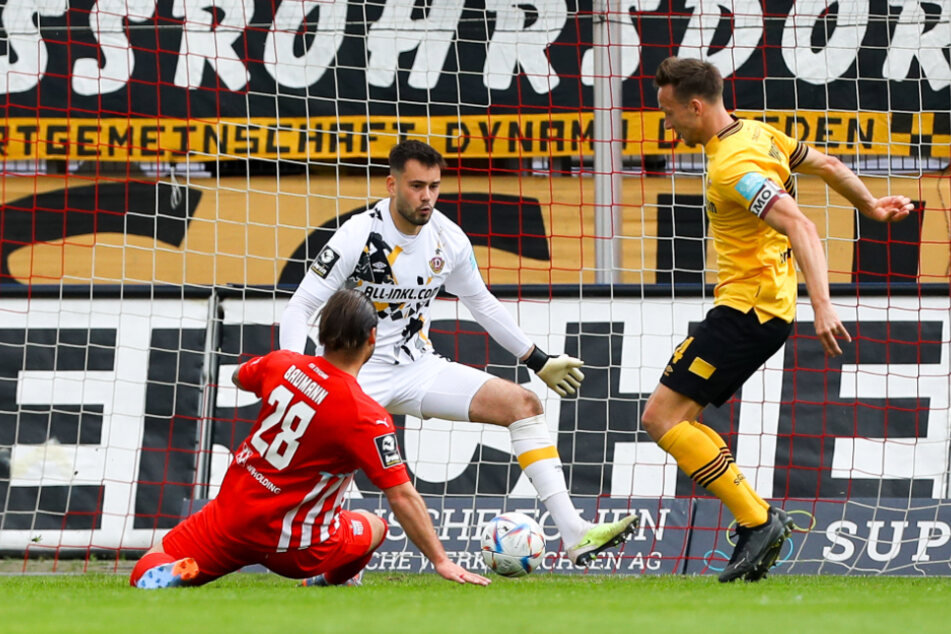 Der FSV Zwickau konnte seine Chancen gegen Dynamo Dresden nicht nutzen.