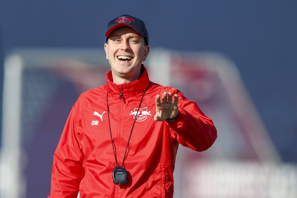 Ole Werner (37) genießt aktuell das volle Vertrauen von RB Leipzig. Man möchte die Champions League gemeinsam erreichen.