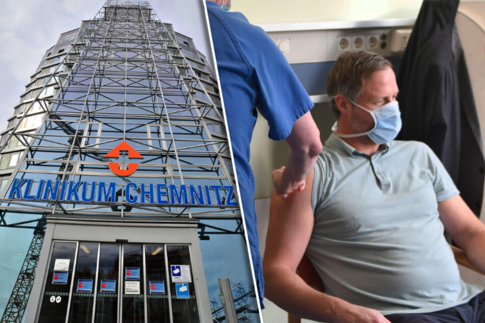 Die ersten Ärzte und Mitarbeiter haben sich im Klinikum Chemnitz gegen Corona impfen lassen.
