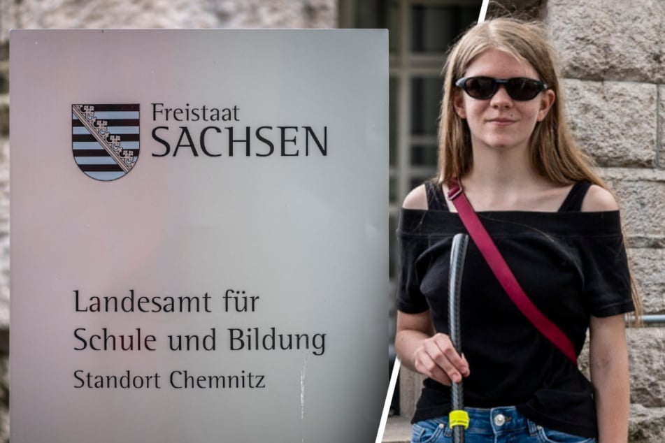 Chemnitz: Seit Monaten Streit mit Schulamt: Blinde Chemnitzerin will unbedingt aufs Gymnasium