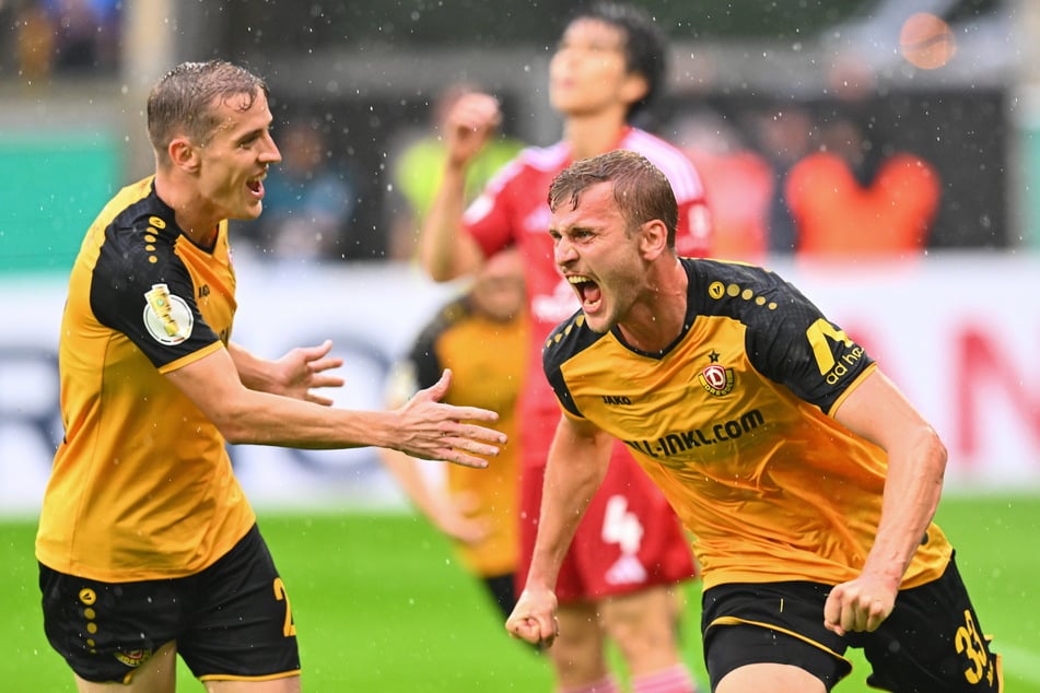 Christoph Daferner (r.) ist der wertvollste Spieler bei Dynamo.