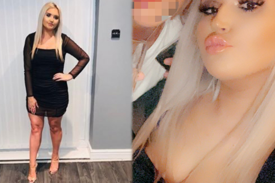 Die hübsche Blondine kann mittlerweile über ihr Missgeschick lachen.