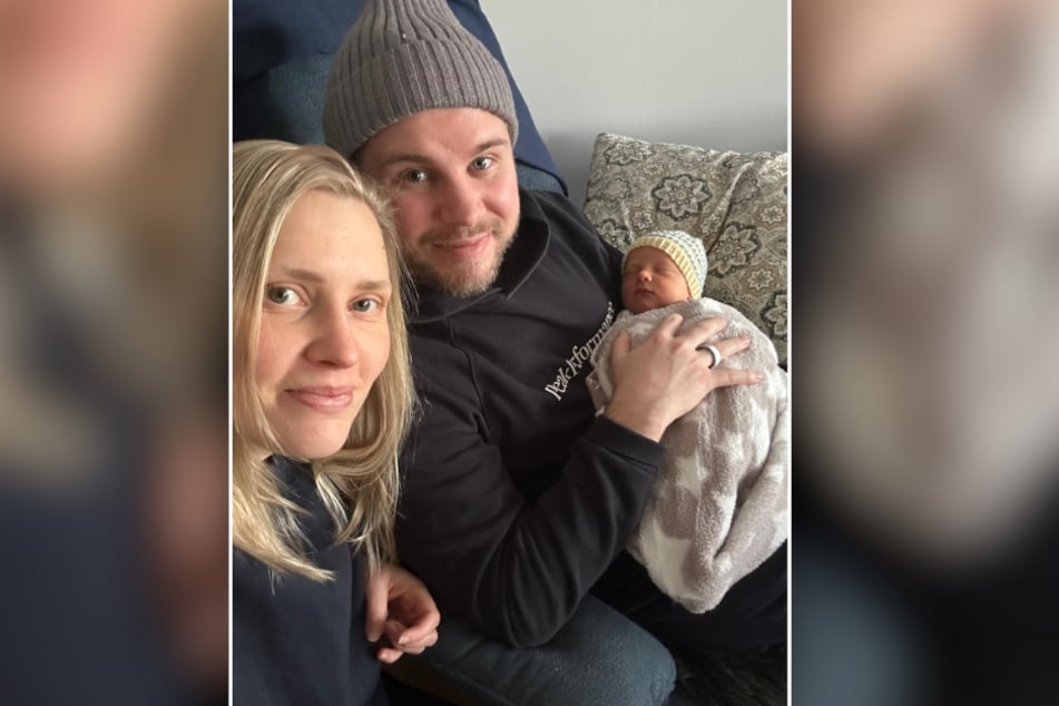 Süßer Zuwachs für die Eispiraten-Familie: Headcoach Jussi Tuores (37) und seine Verlobte Jenna sind vergangenes Wochenende Eltern eines kleinen Sohnes geworden.