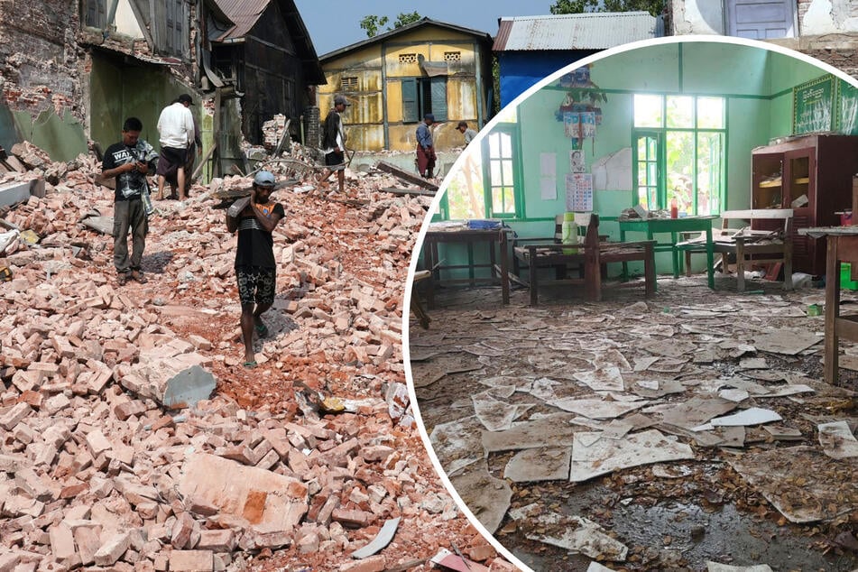 Crisis country sinks into misery! 20 children die in air raid on school
