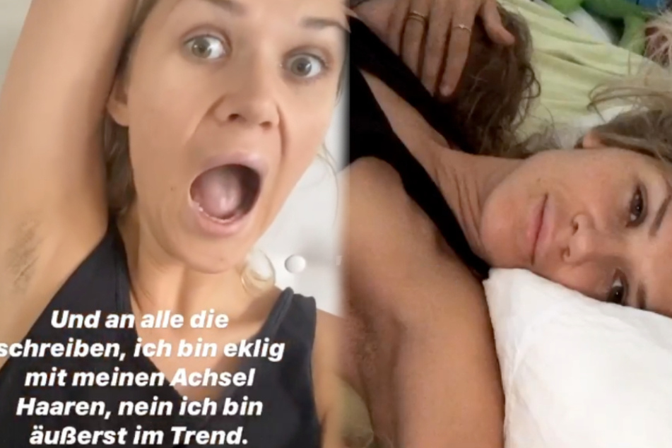 Haarige Einblicke bei Sara Kulka: "Ich bin äußerst im Trend"