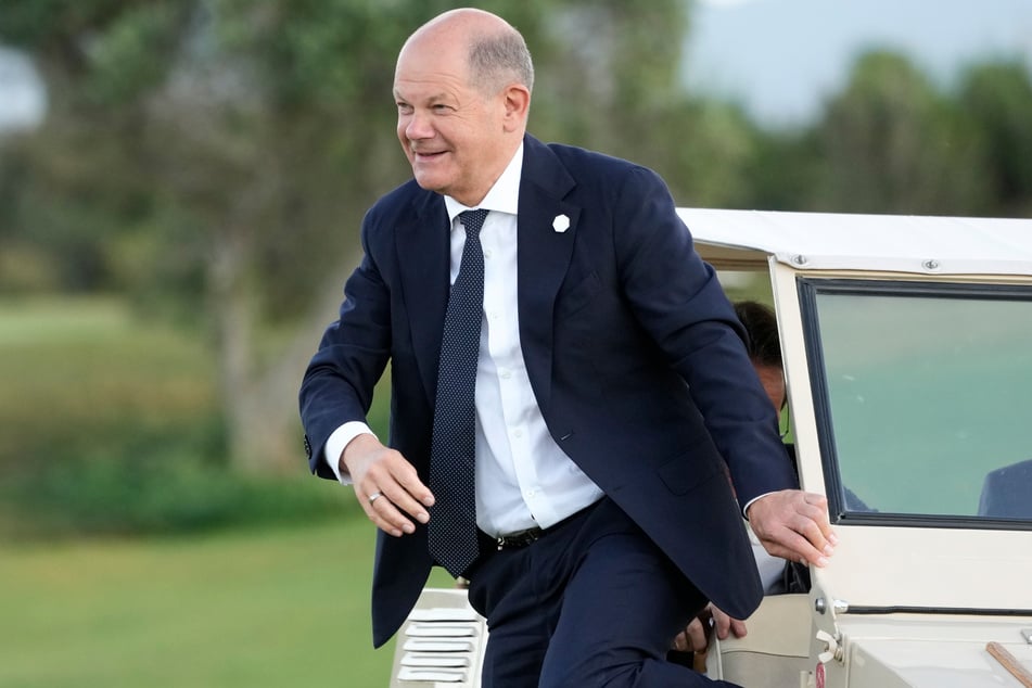 Bundeskanzler Olaf Scholz (65, SPD).