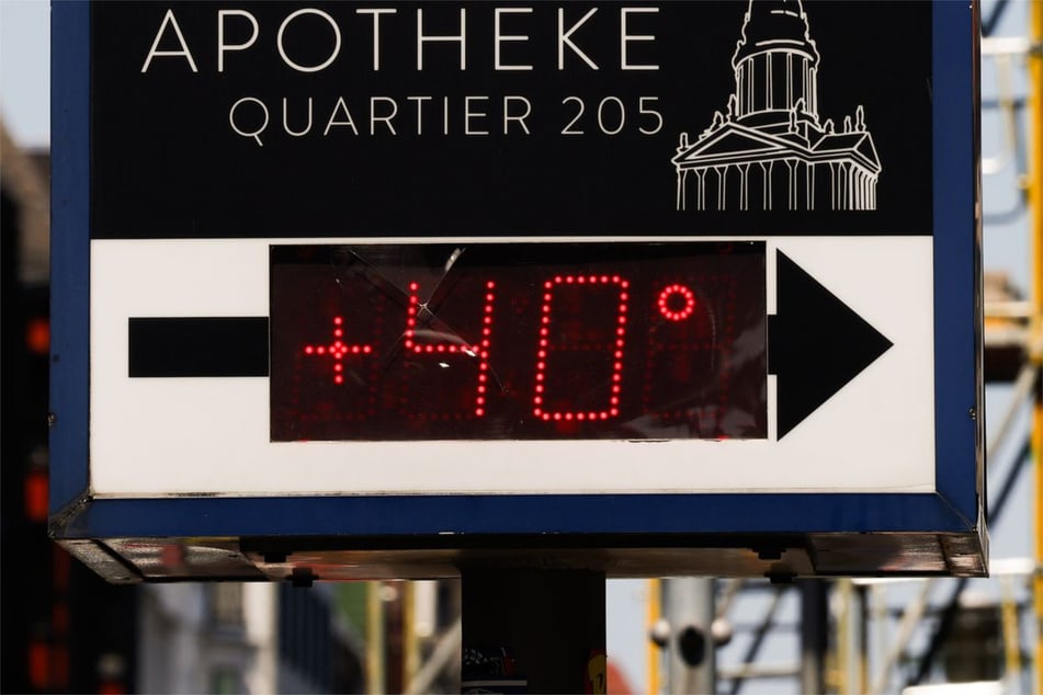 In vielen Teilen Deutschlands kletterte das Thermometer heute auf über 40 Grad Celsius. (Symbolfoto)