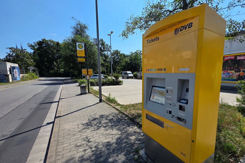 Dresden: Anschlag auf Ticketautomat an Dresdner Haltestelle "Jägerpark"