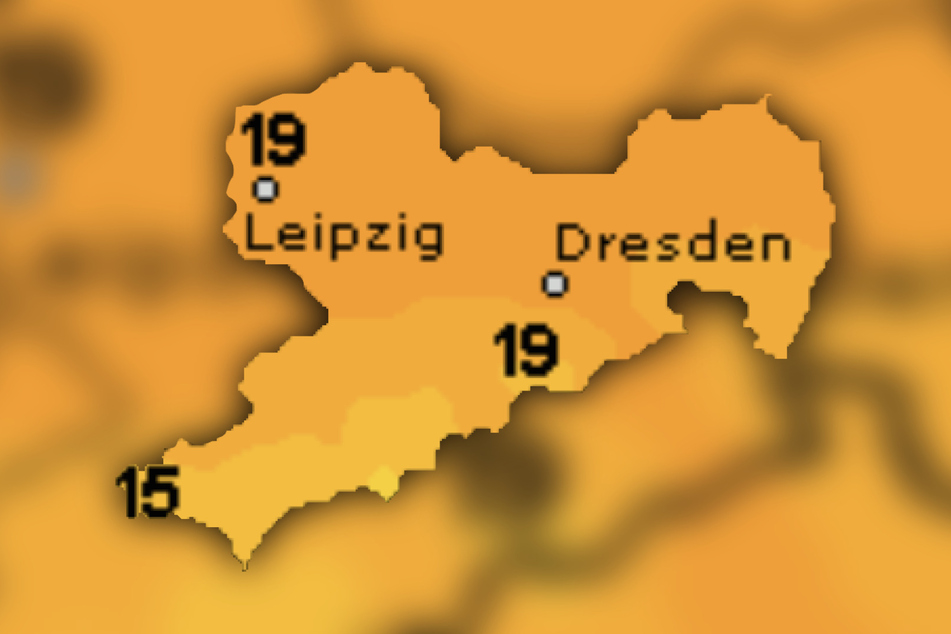 Die Temperaturen sinken kurzzeitig.