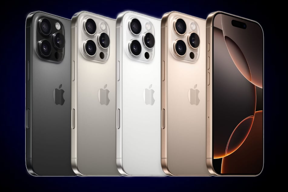 Neues Design, gestochen scharfe Bilder und robustes Titan: Das ist das brandneue iPhone 16 pro.