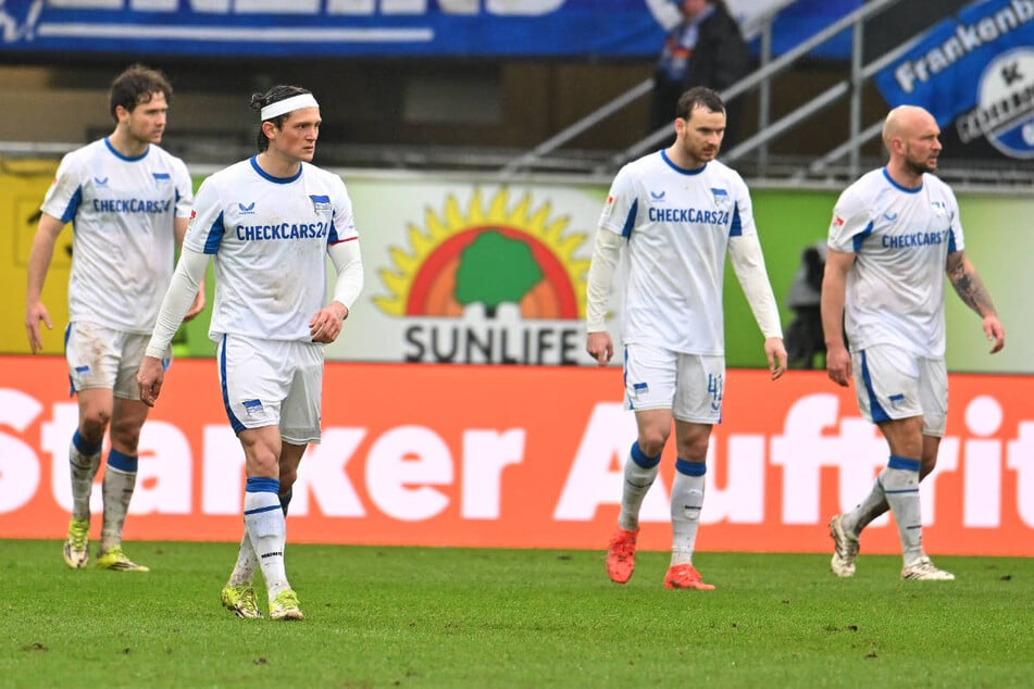 Nach der Pleite sitzt der Frust bei den Berlinern tief.