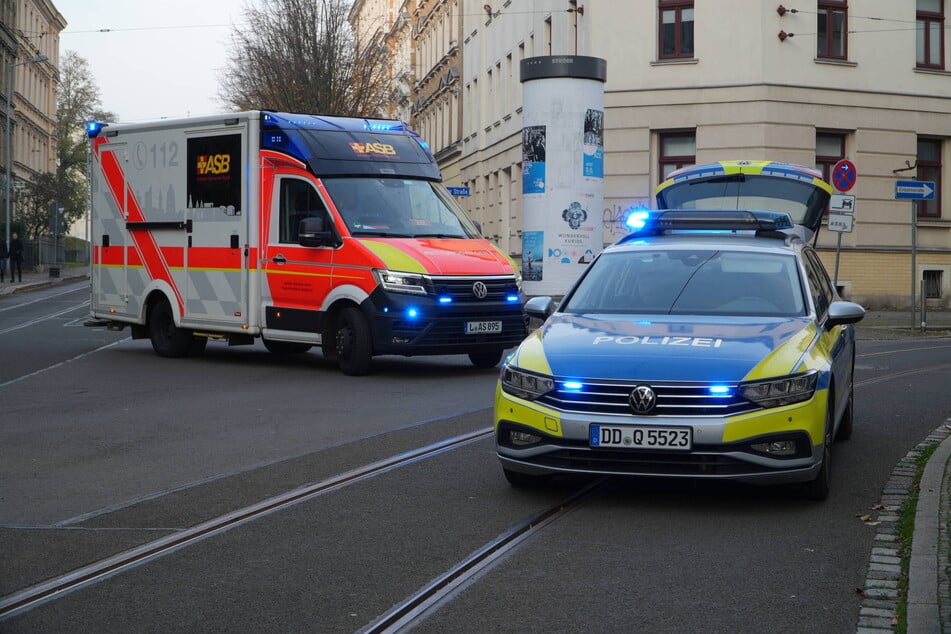 Feuerwehr, Polizei und Rettungsdienst eilten zur Stelle.