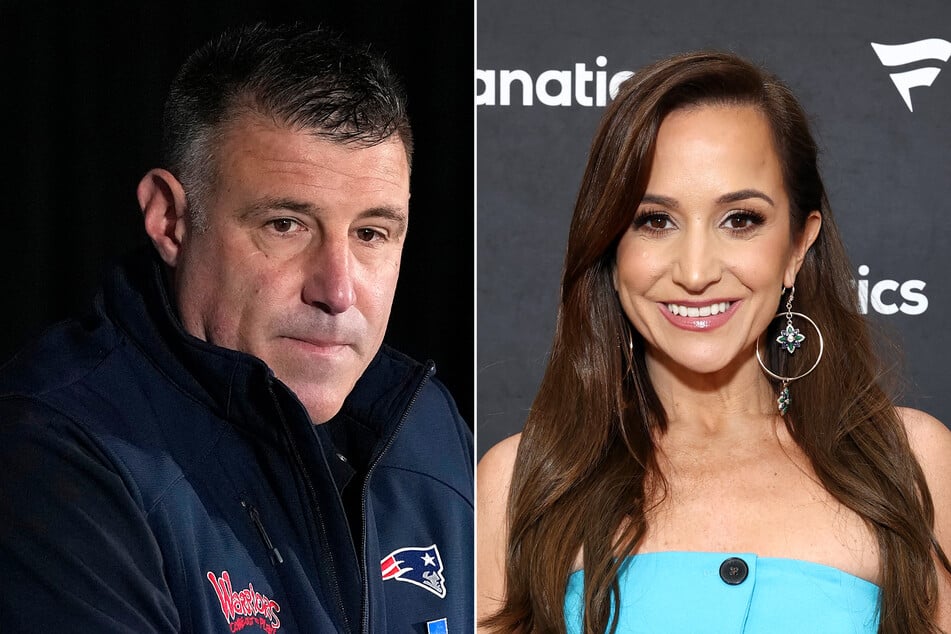 Dianna Russini (r.) resigned from her role at The Athletic as her links to Mike Vrabel made headlines.
