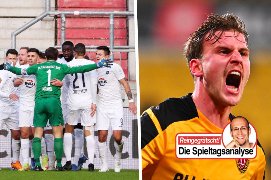 TAG24-Fußballredakteur Stefan Bröhl beschäftigt sich in seiner wöchentlichen Kolumne diesmal mit der sportlichen Lage bei Dynamo Dresden und beim FC Erzgebirge Aue.
