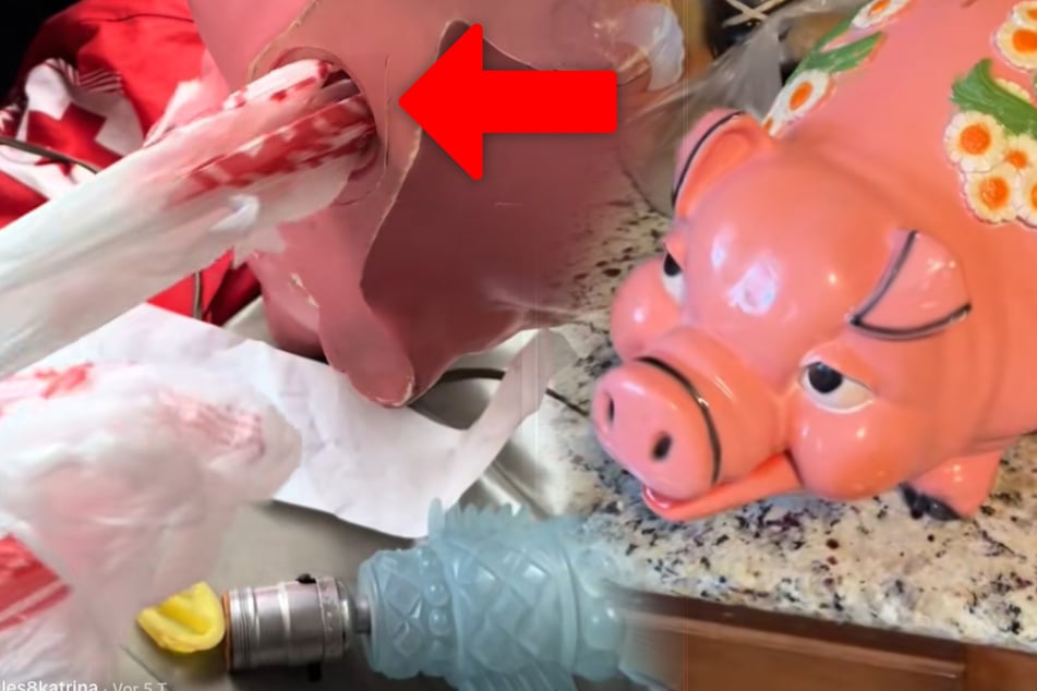 Mujer compra una hucha de 10 dólares en una tienda de segunda mano: lo que encuentra dentro la hace temblar.