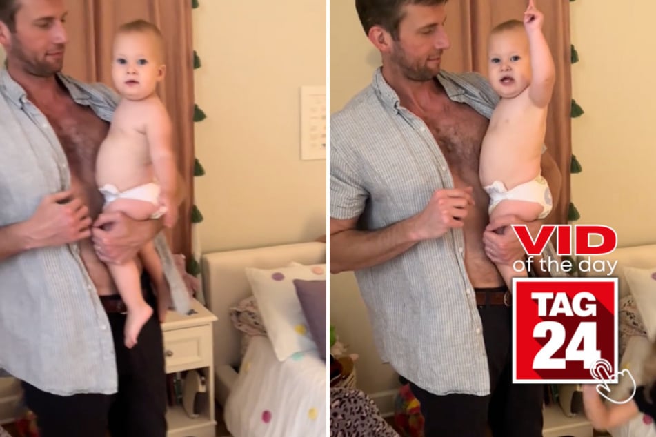 viral videos: Viral Video of the Day for May 20, 2024: Baby goes viral for "really" wanting to go to Florida!