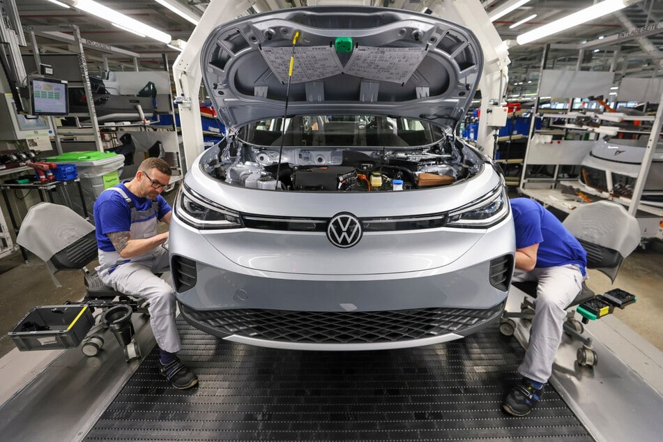 Auf Schlingerkurs: Das VW-Werk in Zwickau hat die Produktion im vergangenen Jahr runtergefahren.