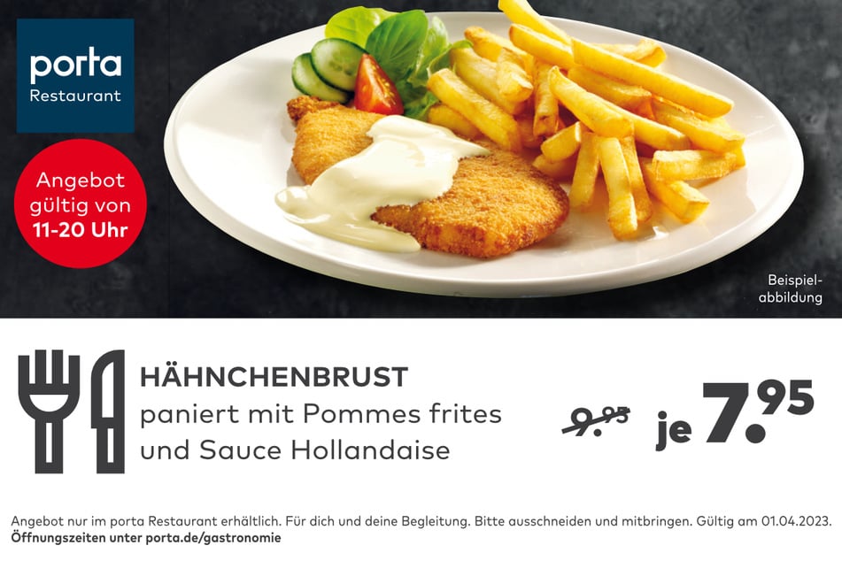 Hier klicken und den Restaurant-Coupon herunterladen.