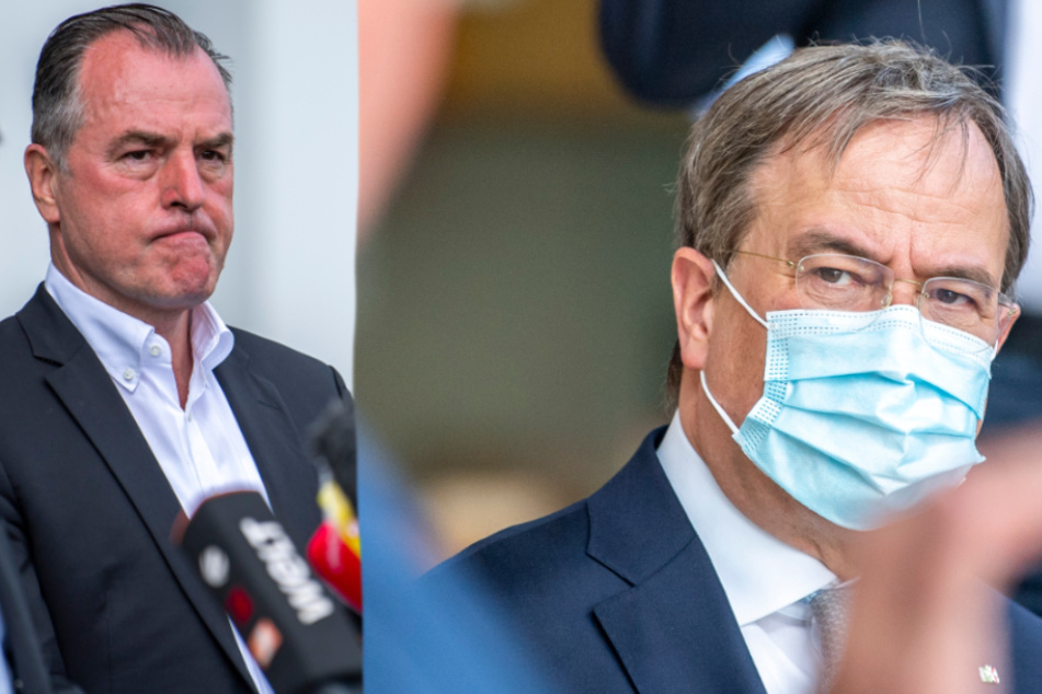 Clemens Tönnies (64, links) und Armin Armin Laschet (59, rechts). (Fotomontage)