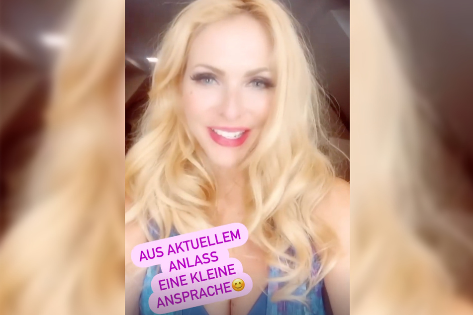 Sonya Kraus hielt auf Instagram eine "kleine Ansprache" an ihre Fans: Die 48-Jährige wollte ihren Fans Mut machen, sich gegen Corona impfen zu lassen.