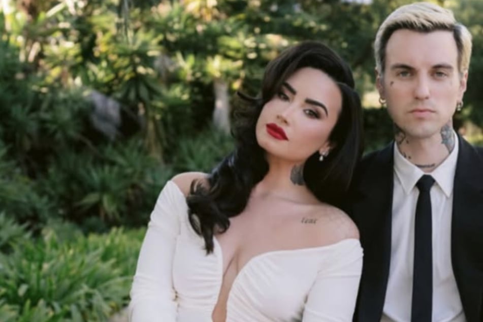 This is married! Demi Lovato glows in stunning wedding photos