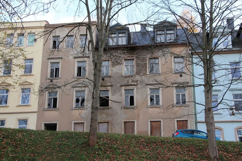Das Gammel-Haus in der Bambergstraße in Annaberg-Buchholz wird abgerissen.