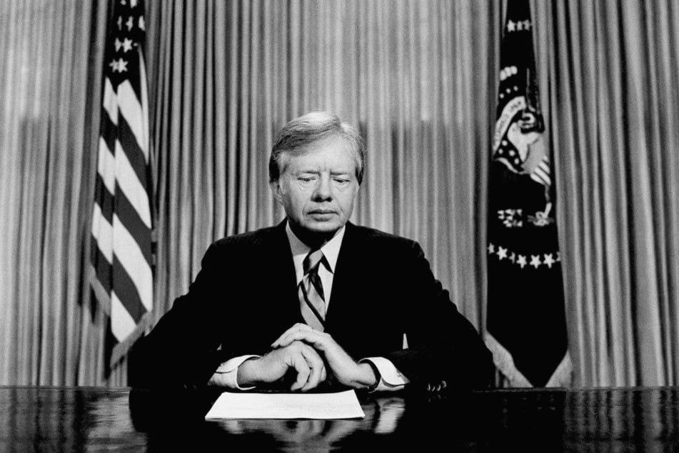 Jimmy Carter was only US President for one term. (archive picture)