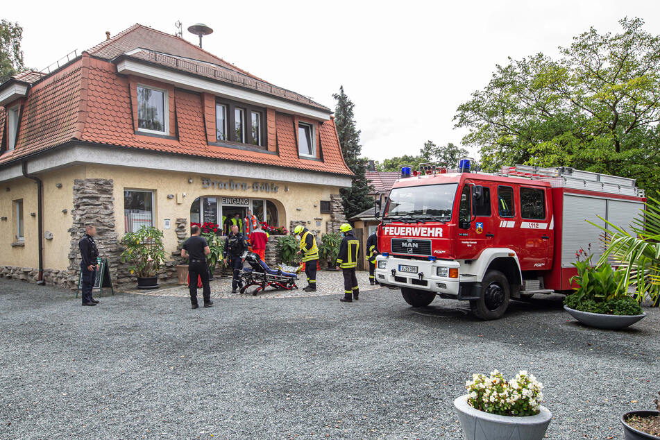 Neben Feuerwehr war auch der Rettungsdienst und die Polizei im Einsatz.