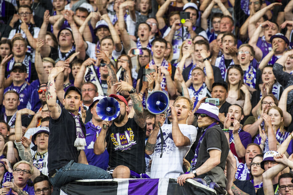 Nach jetzigem Stand dürfen die Fans von Profivereinen wie Aue nicht zu den Heimspielen.